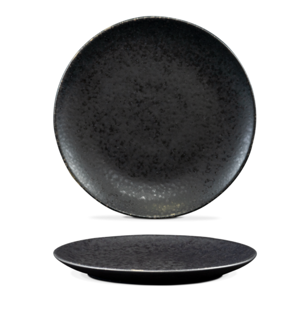 Dessert Teller BLACK STONE (4er-Set) (Schwarz) 2