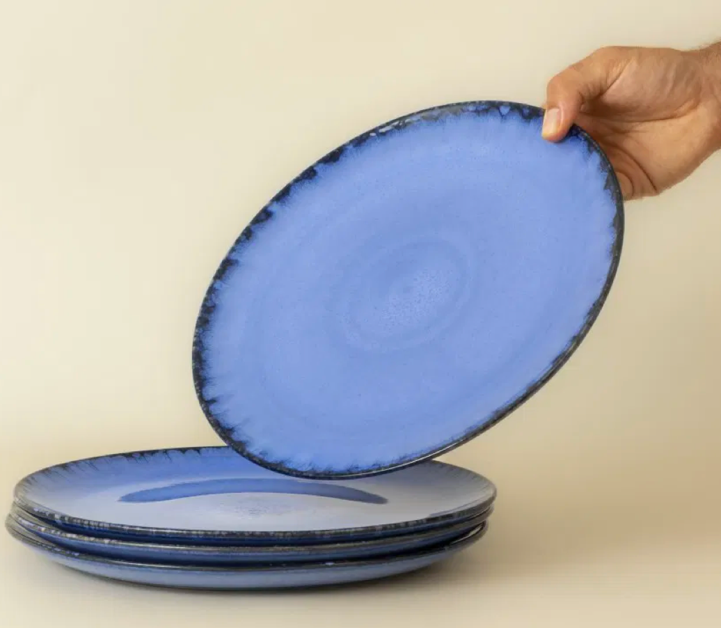 Grosse Dinner Teller AMAZONIA (4er-Set)