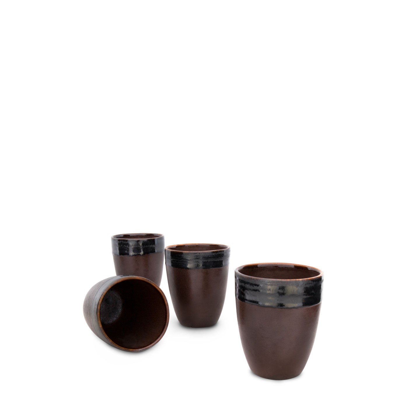 Espresso Becher COFFEE (6er-Set) (Braun)