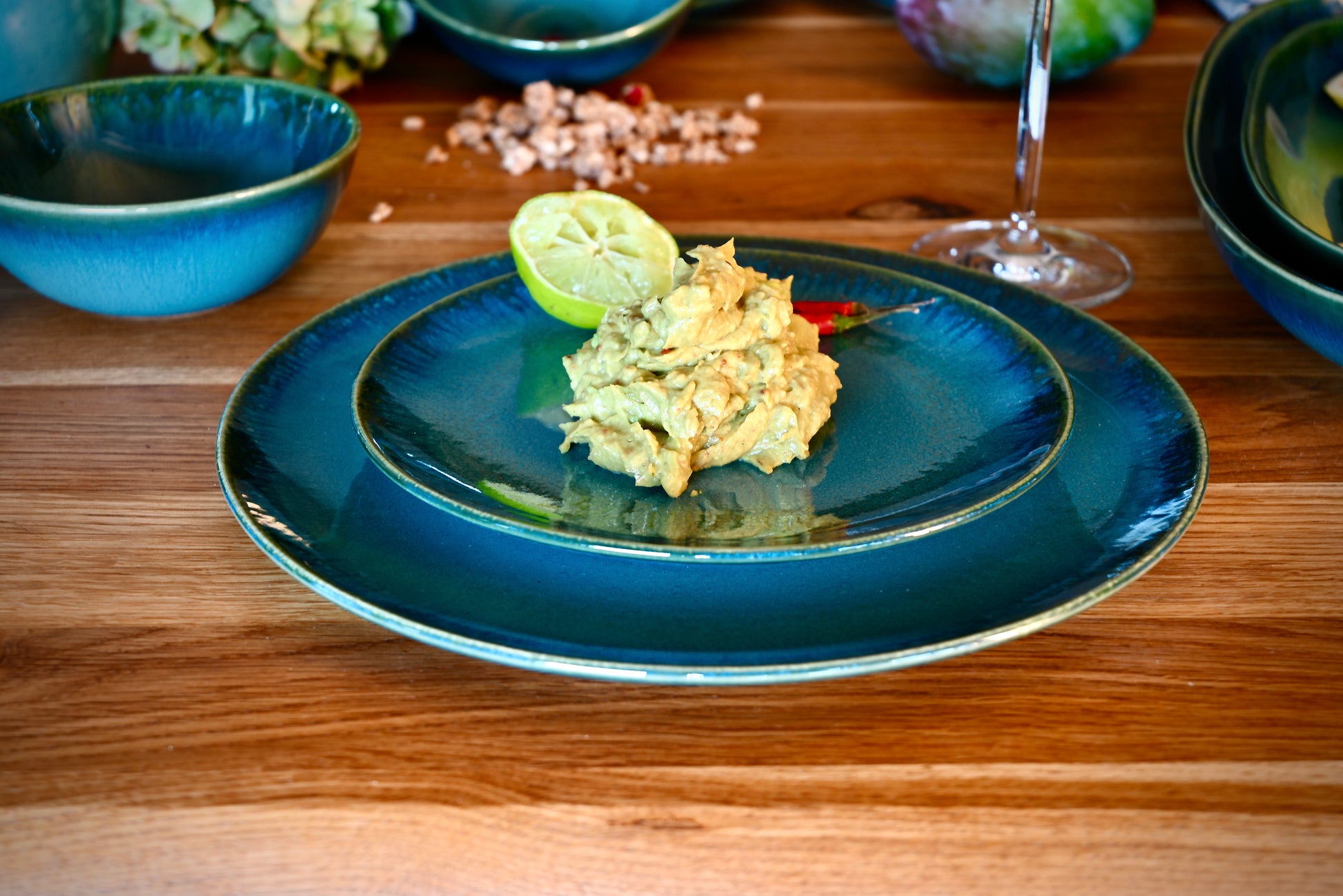Salat / Dessert Teller AMAZONIA (4er-Set)