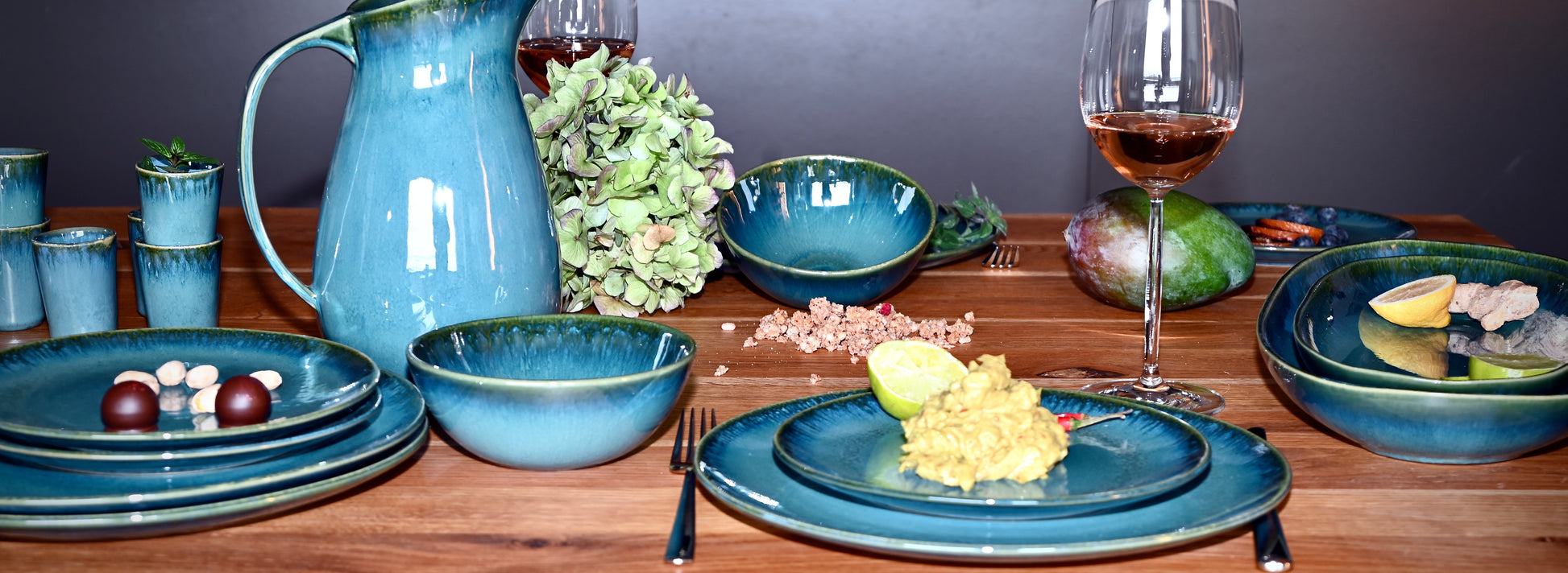 Salat / Dessert Teller AMAZONIA (4er-Set) 7